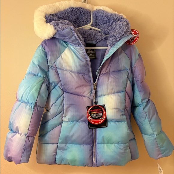 ZeroXposur Pastel Puffer Jacket with Hood Girls Size 4/5T - Picture 1 of 5